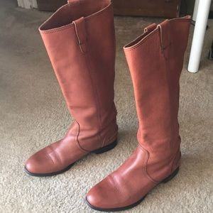 Madewell -1937 Cognac Archive Riding Boots